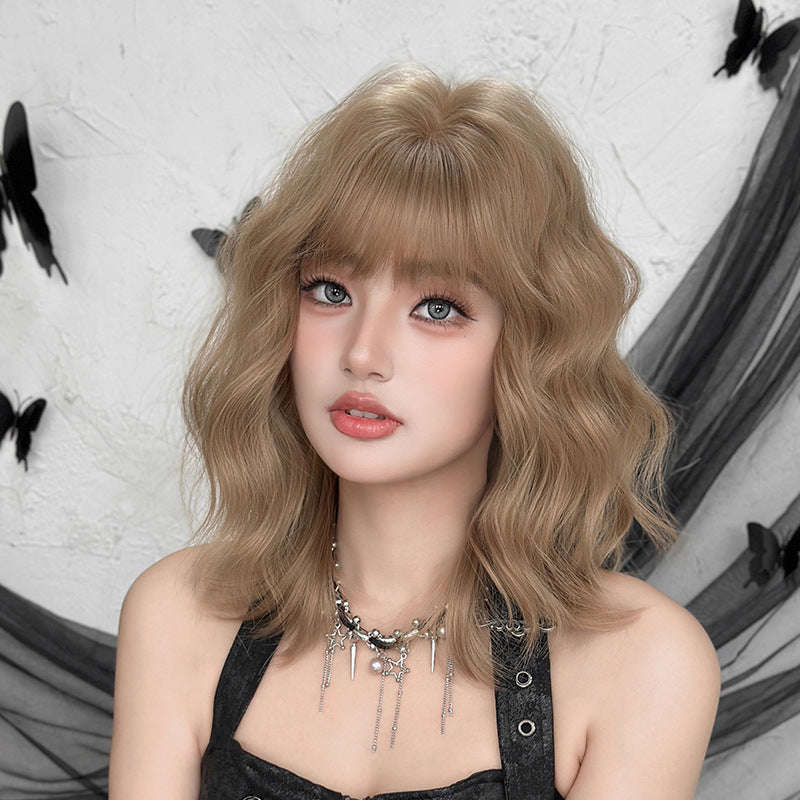 [C-0560-2] Flax Brown 45 cm Wig