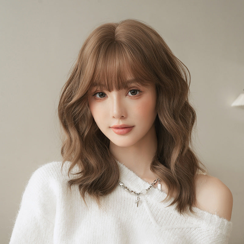 [C-0545] Warm Caramel Brown 50 cm Wig