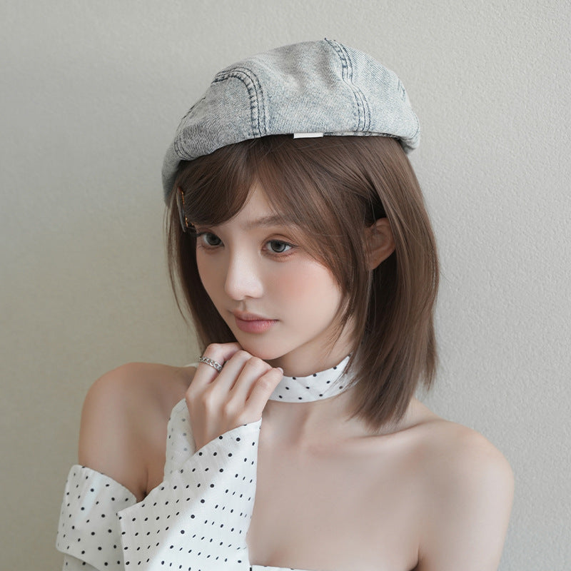 [D-183] Chestnut Brown 38 cm Wig