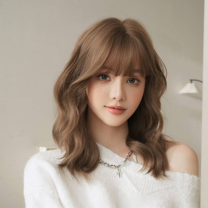 [C-0545] Warm Caramel Brown 50 cm Wig