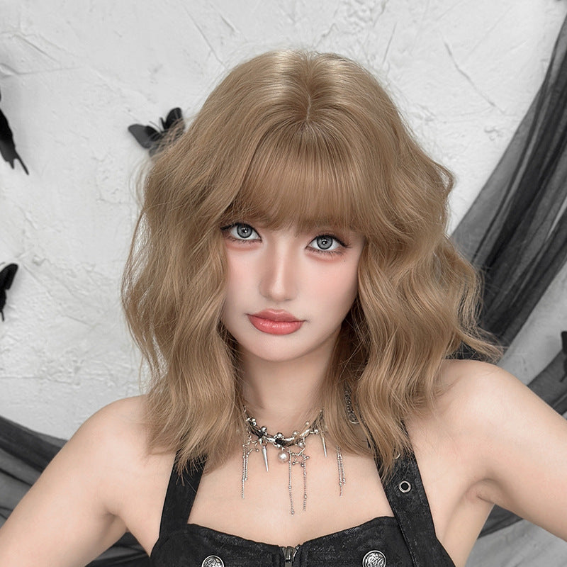 [C-0560-2] Flax Brown 45 cm Wig