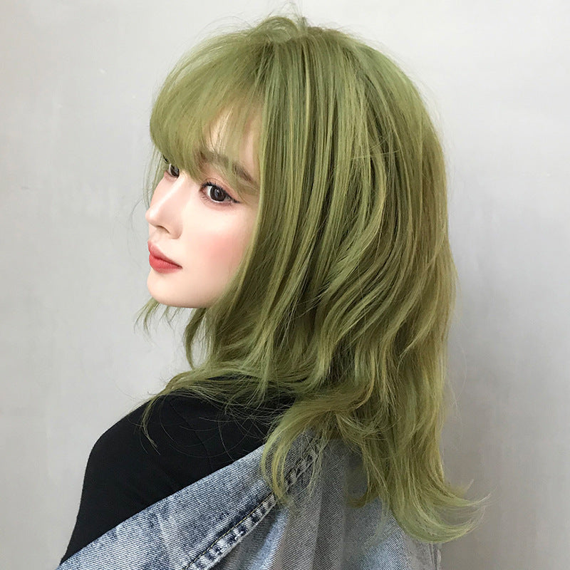 [H 6132] Matcha Green 43 cm Wig