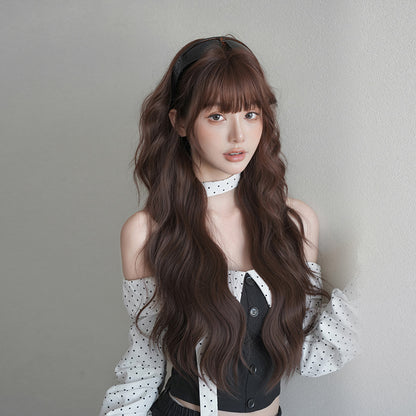 [C-0558] Honey Brown 76 cm Wig