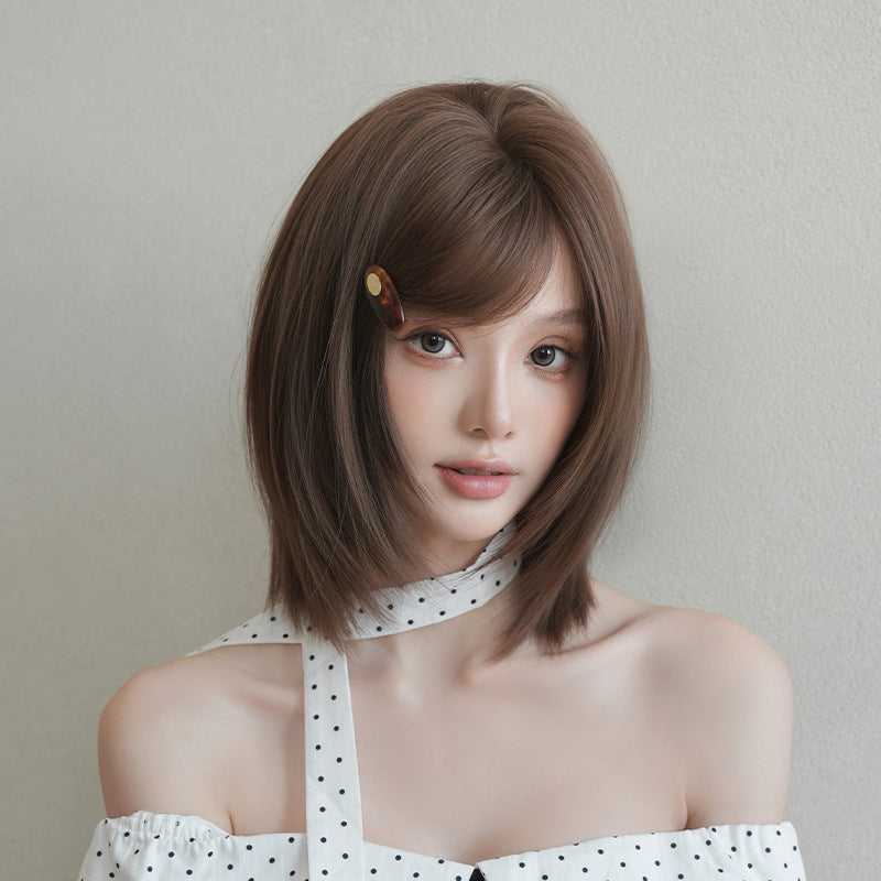 [D-183] Chestnut Brown 38 cm Wig