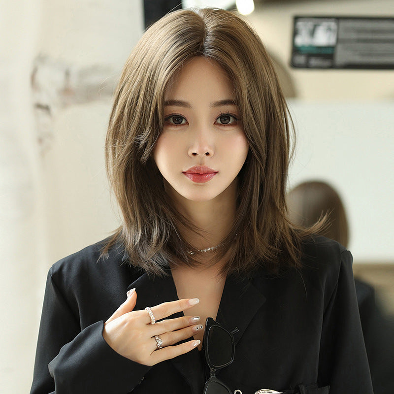 [D-144] Cocoa Brown 40 cm Wig