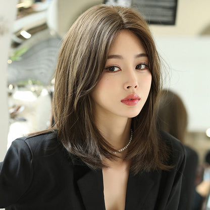 [D-144] Cocoa Brown 40 cm Wig