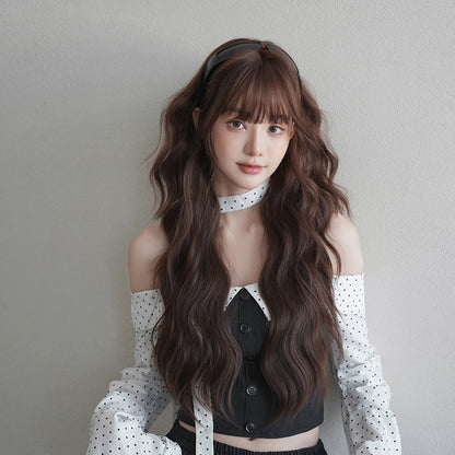 [C-0558] Honey Brown 76 cm Wig