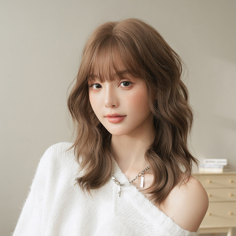 [C-0545] Warm Caramel Brown 50 cm Wig