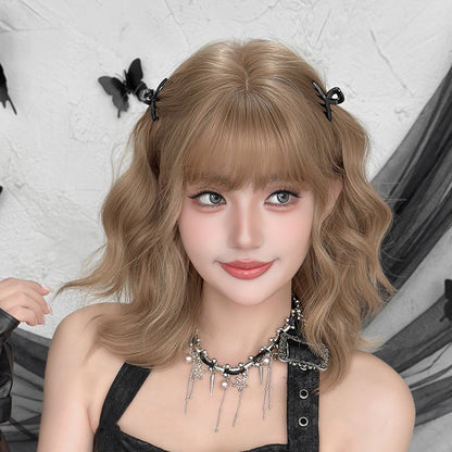 [C-0560-2] Flax Brown 45 cm Wig