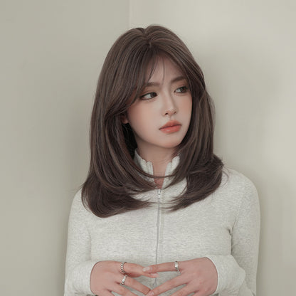 [C-0466] Haze Purple 52 cm Wig
