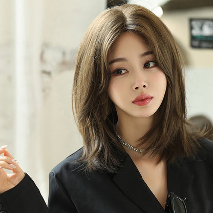 [D-144] Cocoa Brown 40 cm Wig