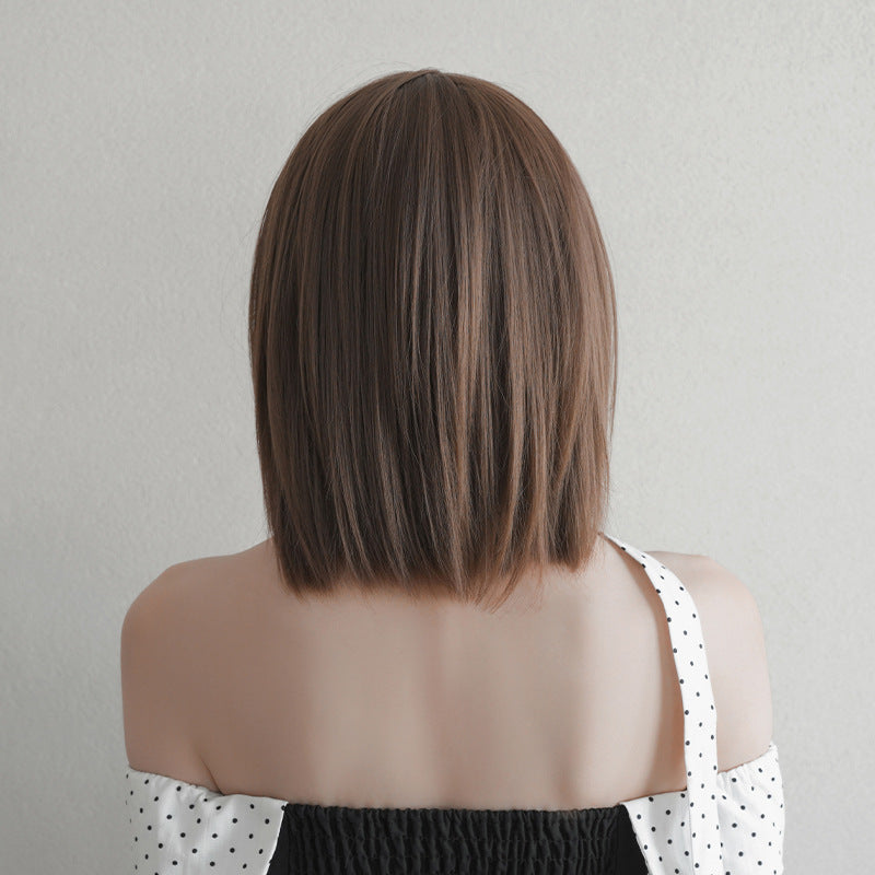 [D-183] Chestnut Brown 38 cm Wig