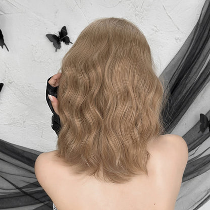 [C-0560-2] Flax Brown 45 cm Wig