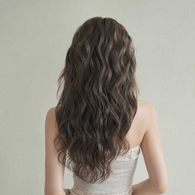 [C-0567-1] Cool Brown 60 cm Wig