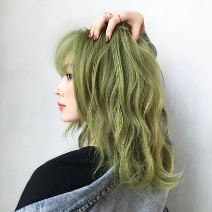 [H 6132] Matcha Green 43 cm Wig
