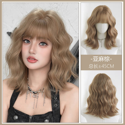 [C-0560-2] Flax Brown 45 cm Wig